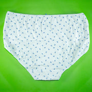 Pack of 5 - 100% Cotton Full Briefs - Flourish Mix Designs Cotton Panty - 18