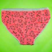 Pack of 3 - Women's Stretch Panty - Flourish Mix Colors Cotton Panty - H3167