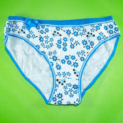 Pack of 3 - Women's Stretch Panty - Flourish Mix Colors Cotton Panty - H3167