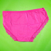 Pack of 3 - Women's Stretch Panty - Flourish Mix Colors Cotton Panty - H5820