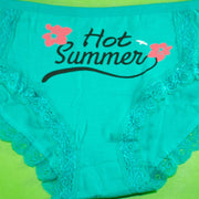 Pack of 3 - Women's Stretch Panty - Flourish Mix Colors Cotton Panty - H5820