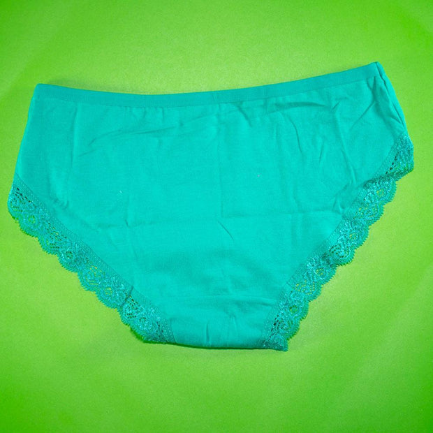 Pack of 3 - Women's Stretch Panty - Flourish Mix Colors Cotton Panty - H5820