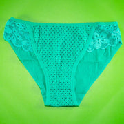 Pack of 3 - Women's Stretch Panty - Flourish Mix Colors Cotton Panty - Q6017