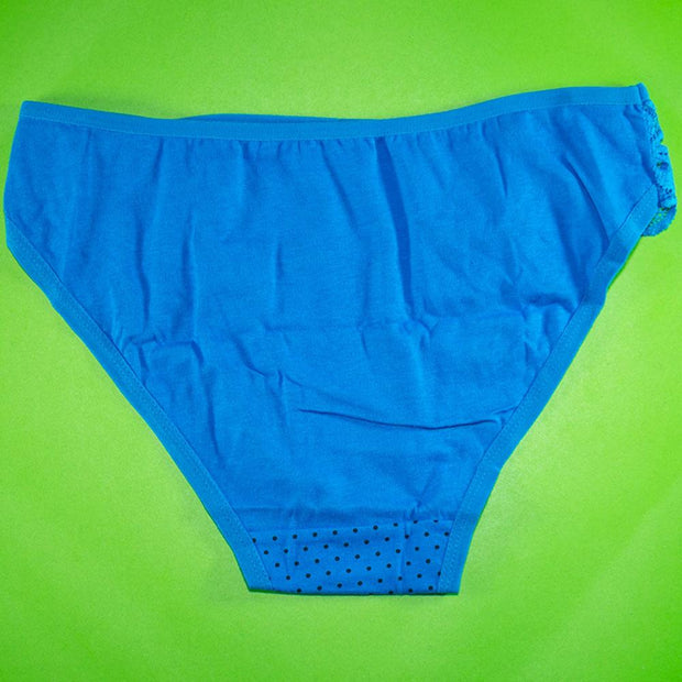 Pack of 3 - Women's Stretch Panty - Flourish Mix Colors Cotton Panty - Q6017