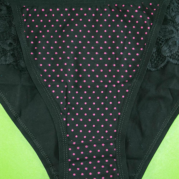Pack of 3 - Women's Stretch Panty - Flourish Mix Colors Cotton Panty - Q6017