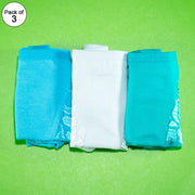 Pack of 3 - Women's Stretch Panty - Flourish Mix Colors Cotton Panty - MS229
