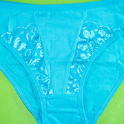 Pack of 3 - Women's Stretch Panty - Flourish Mix Colors Cotton Panty - MS229