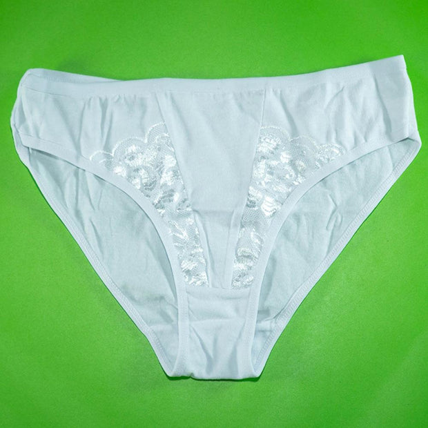 Pack of 3 - Women's Stretch Panty - Flourish Mix Colors Cotton Panty - MS229