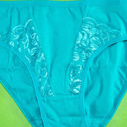 Pack of 3 - Women's Stretch Panty - Flourish Mix Colors Cotton Panty - MS229