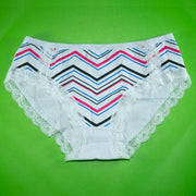 Pack of 3 - Women's Stretch Panty - Flourish Mix Colors Cotton Panty - H5824