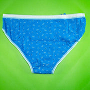 Pack of 3 - Women's Stretch Panty - Flourish Mix Colors Cotton Panty - Y2024