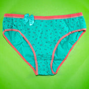 Pack of 3 - Women's Stretch Panty - Flourish Mix Colors Cotton Panty - Y2024