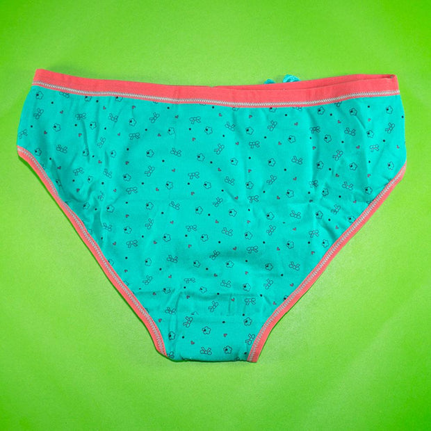 Pack of 3 - Women's Stretch Panty - Flourish Mix Colors Cotton Panty - Y2024