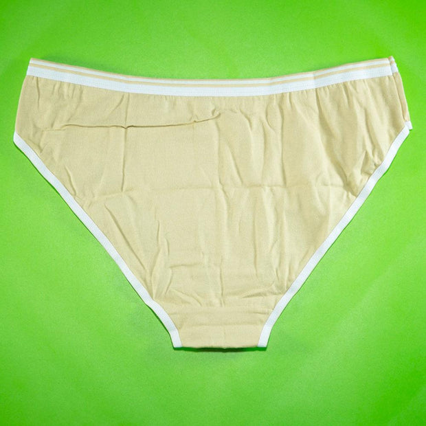 Pack of 3 - Women's Stretch Panty - Flourish Mix Colors Cotton Panty - CL002