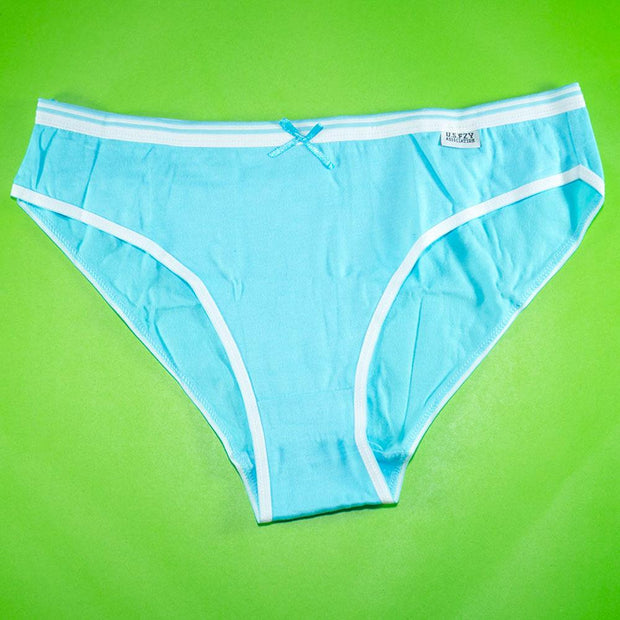 Pack of 3 - Women's Stretch Panty - Flourish Mix Colors Cotton Panty - CL002