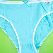Pack of 3 - Women's Stretch Panty - Flourish Mix Colors Cotton Panty - CL002