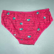 Pack of 3 - Women's Stretch Panty - Flourish Mix Colors Cotton Panty - 2312