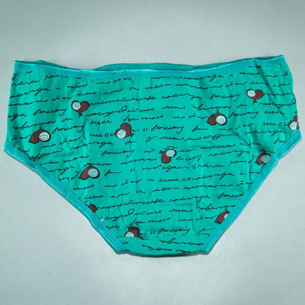 Pack of 3 - Women's Stretch Panty - Flourish Mix Colors Cotton Panty - 2312
