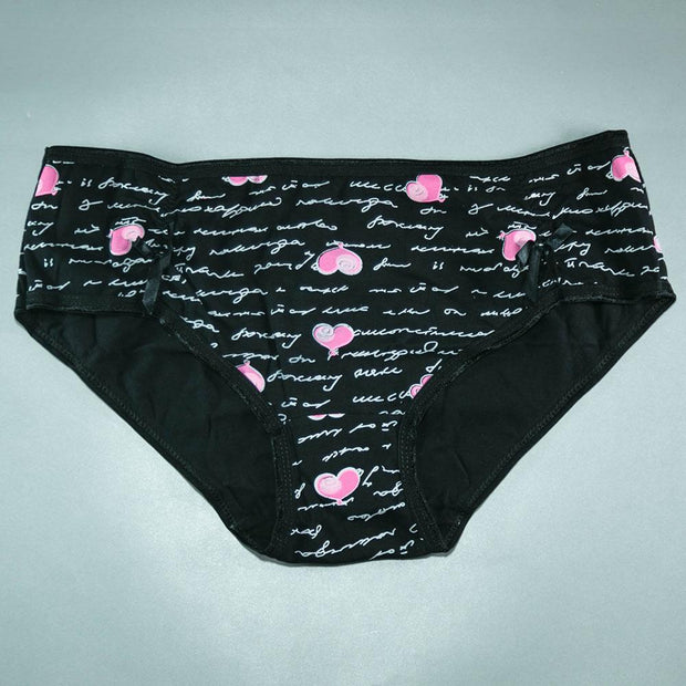 Pack of 3 - Women's Stretch Panty - Flourish Mix Colors Cotton Panty - 2312