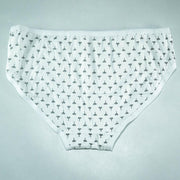 Pack of 8 - Women's Stretch Hipster Capri Fashion - Flourish Mix Designs Cotton Panty