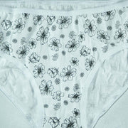 Pack of 8 - Women's Stretch Hipster Capri Fashion - Flourish Mix Designs Cotton Panty