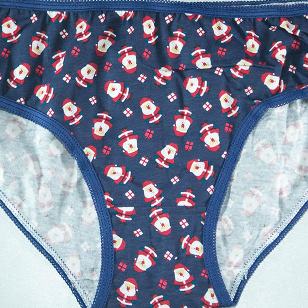 Pack of 8 - Women's Stretch Hipster Capri Fashion - Flourish Mix Designs Cotton Panty