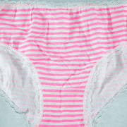 Pack of 8 - Women's Stretch Hipster Capri Fashion - Flourish Mix Designs Cotton Panty