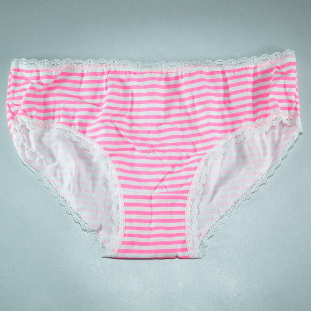 Pack of 8 - Women's Stretch Hipster Capri Fashion - Flourish Mix Designs Cotton Panty