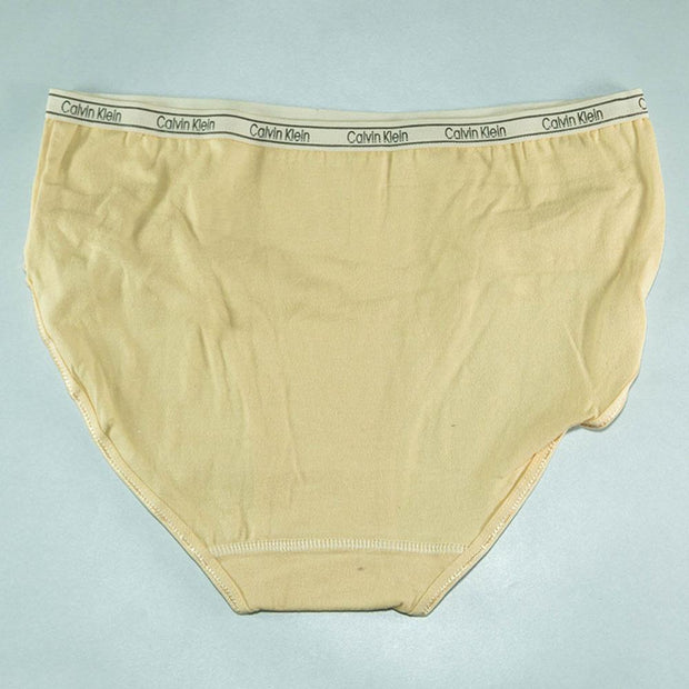 Pack of 3 Ck Basic Panty Skin - Soft Cotton Stretchable Jersey Panty