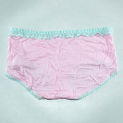 Pack of 2 - Women's Cotton Lace Panty - Flourish Mix Colors Cotton Lace Panty - 6683