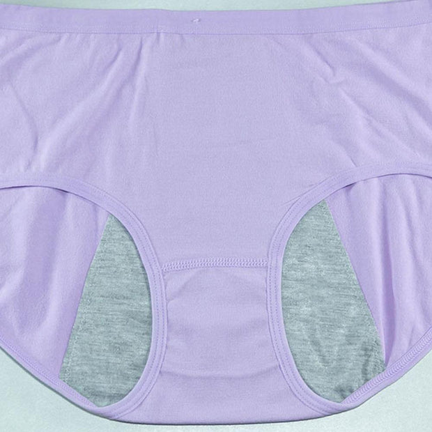 Pack of 3 - Girls Cotton Periods Panty - Flourish Mix Colors Cotton Periods Panty - 2051