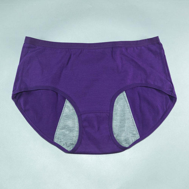 Pack of 3 - Girls Cotton Periods Panty - Flourish Mix Colors Cotton Periods Panty - 2051