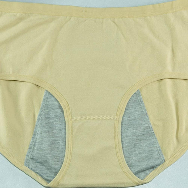 Pack of 3 - Girls Cotton Periods Panty - Flourish Mix Colors Cotton Periods Panty - 2051
