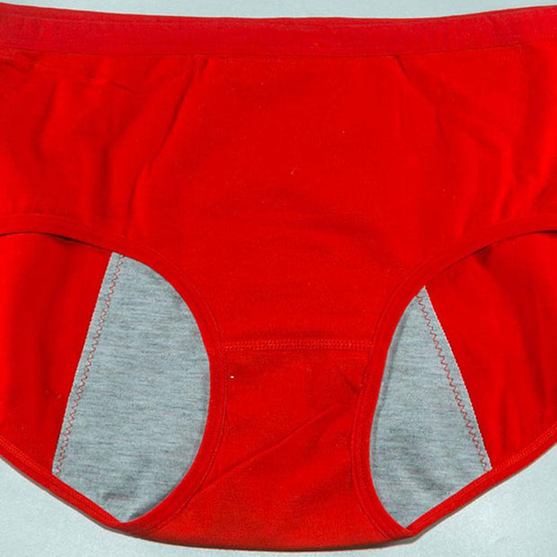 Pack of 3 - Girls Cotton Periods Panty - Flourish Mix Colors Cotton Periods Panty - 2051