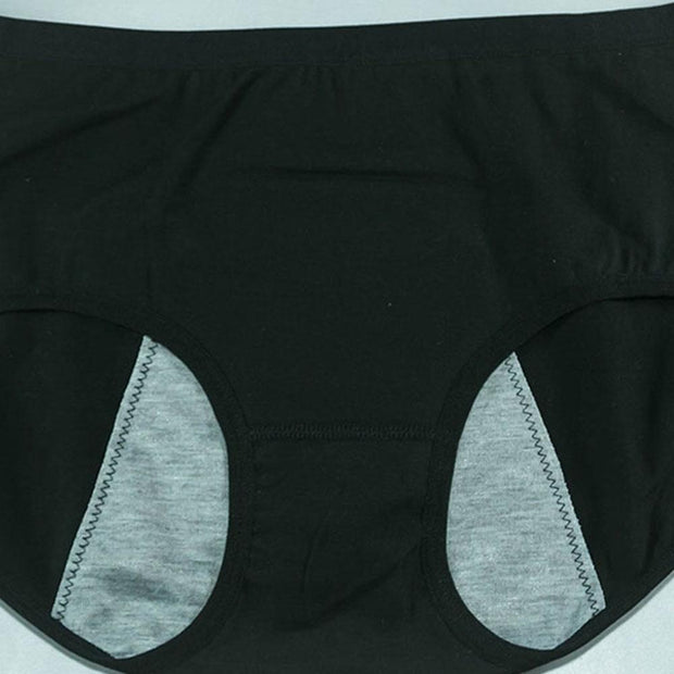 Pack of 3 - Girls Cotton Periods Panty - Flourish Mix Colors Cotton Periods Panty - 2051