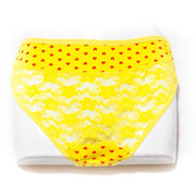 Pack of 2 Balbina Net Cotton Panty – Heart Panty - Mix Colours - Panty - diKHAWA Online Shopping in Pakistan