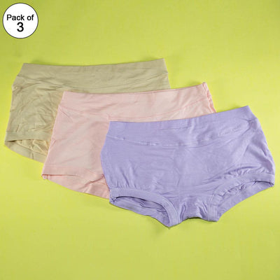 Pack of 3 - Plain Fancy Panty - Flourish Plain Fancy Panty Mix Colors - 6291