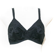 Pack of 2 Cotton Bra – Daily Wear Bra – Black & Skin Bra - Non Padded - Non Wired - Bras - diKHAWA Online Shopping in Pakistan