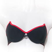 Love Bra - Black & Red - Removable Straps Pushup Bra - Bras - diKHAWA Online Shopping in Pakistan