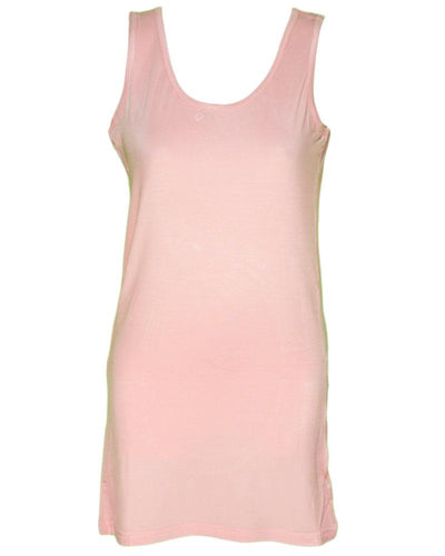 Plain Stretchable Camisole For Women - Peach Color - 830
