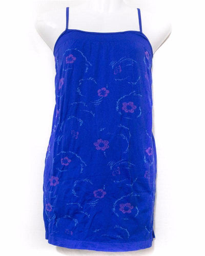 Ladies Cami Flower Nighty - Linen Jersey - Sexy Ladies Dress - BK206 - Nighty - diKHAWA Online Shopping in Pakistan