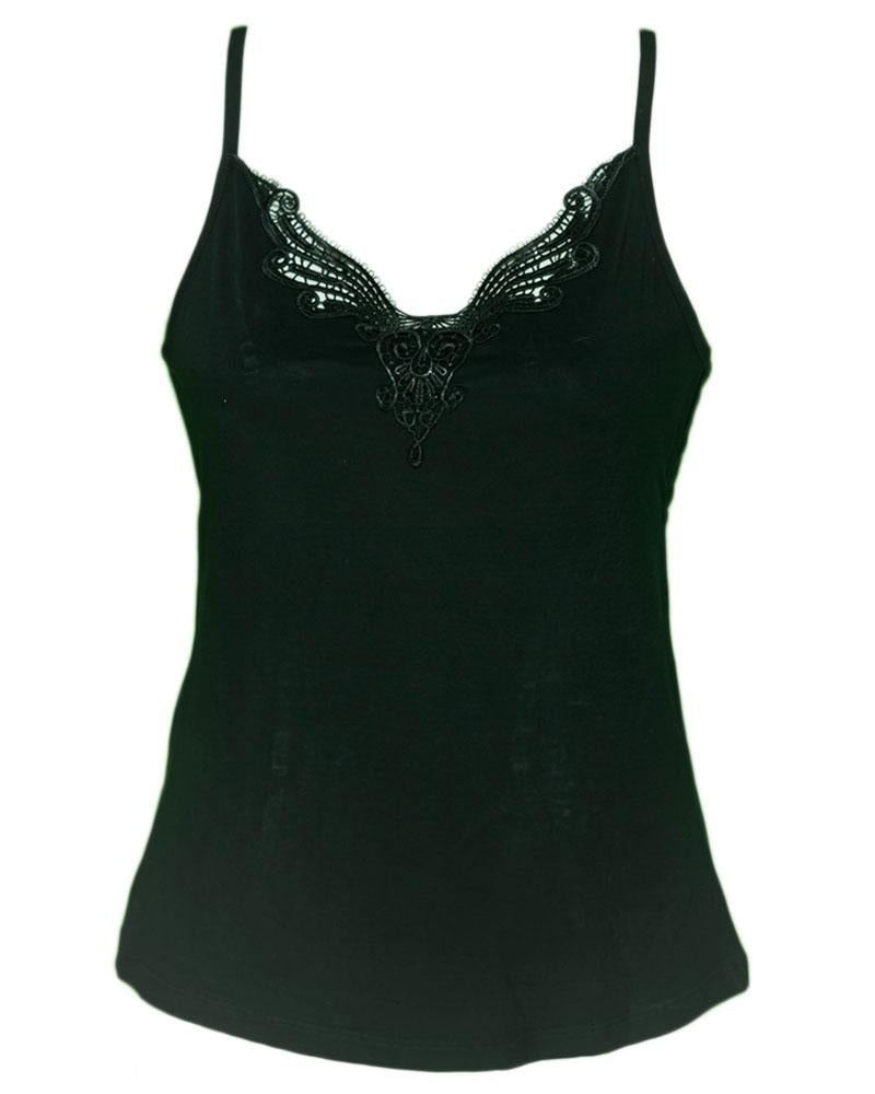 Long sleeve lace camisole store