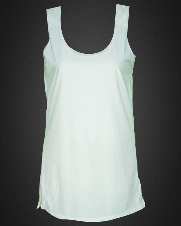Plain Cotton Camisole With Lace For Women - Color White - LA-1