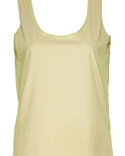 Plain Cotton Camisole With Lace For Women - Color Skin - LA-1