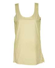 Plain Cotton Camisole With Lace For Women - Color Skin - LA-1