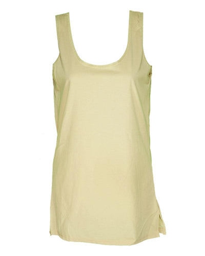 Plain Cotton Camisole With Lace For Women - Color Skin - LA-1