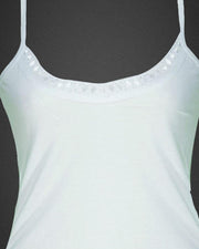 Pack of 3 Plain Cotton Camisole With Neck Lace For Women - SA-1