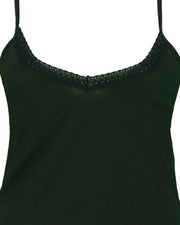 Pack of 3 Plain Cotton Camisole With Neck Lace For Women - SA-1