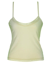Pack of 3 Plain Cotton Camisole With Neck Lace For Women - SA-1