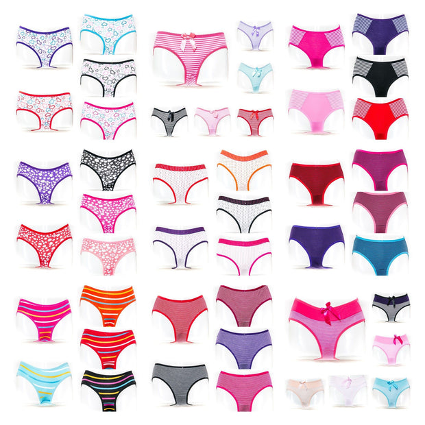 Pack of 3 Cotton Jersey Panty – Mix Panties – Any 3 Colours - Panty - diKHAWA Online Shopping in Pakistan